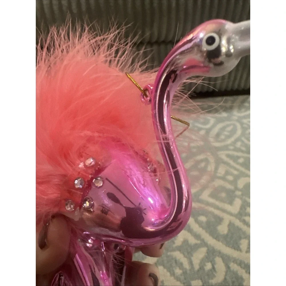 Flamingo Ornament Beach Swim Florida‎ Zoo Bird Pink Animal Island Cruise Barbie